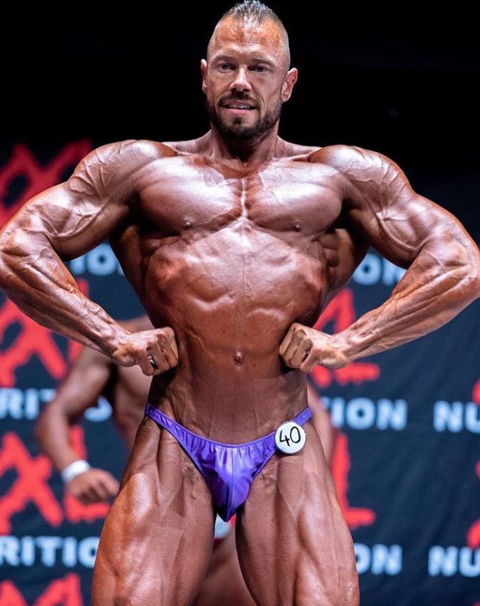 Bodybuilder Posing High-Res Stock Photo - Getty Images